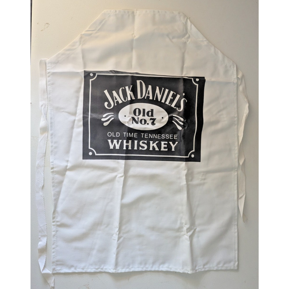 Vintage Jack Daniels Old No.7 Apron Old Time Tennessee Whiskey